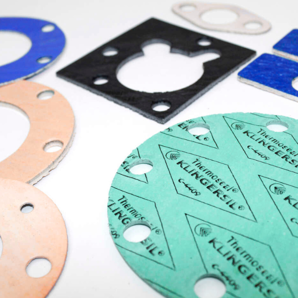 KLINGER Gaskets (2) Collection of different KLINGER gaskets in different shapes and sizes.