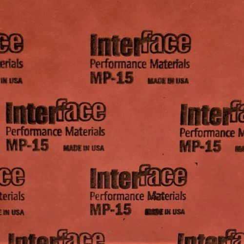 Interface_mp15_material Close-up of Alkagen/Interface MP-15 Gasket material sheet.